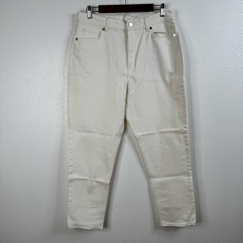 H&M White Jeans Size 12
